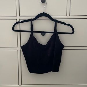 Forever 21 velvet tank top
